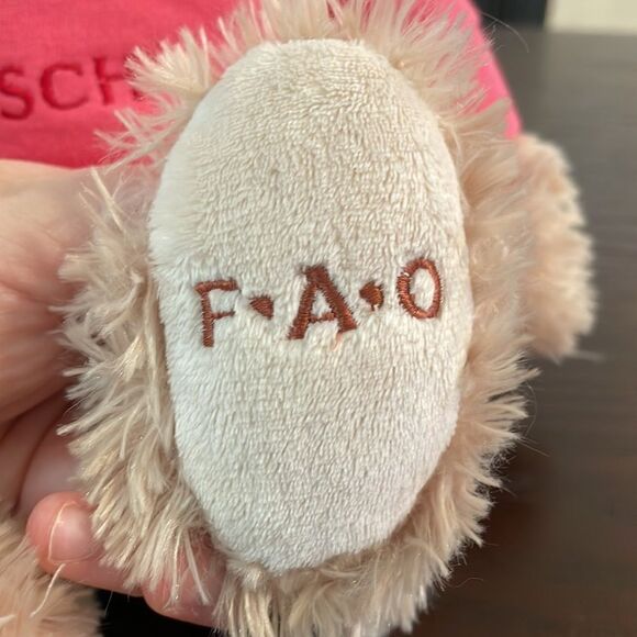 FAO Schwartz Bear Plush Brown Teddy Stuffed Animal Lovey Toy Pink Shirt Toy 16” - Picture 8 of 8